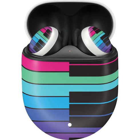 Color Piano Keys Google Pixel Buds Skin